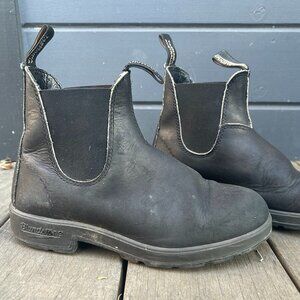 BLUNDSTONE  - #510 Youth Originals Chelsea Boots - Black size 4 (used)